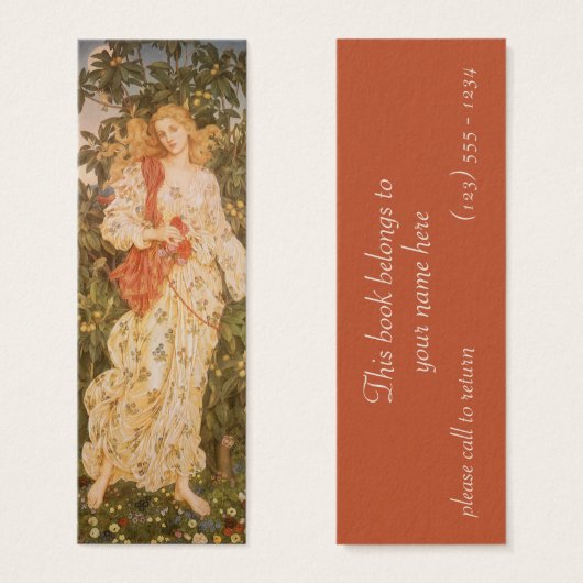 Déesse des fleurs, Flora de Morgan (Devant & derrière)