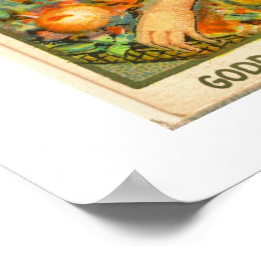 Déesse des fruits, Pomona, Poster Imprimer (Coin)