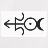 Déesse, Dieu et étiquettes du Temple (Design 2)