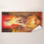 Déesse du feu PELE (Serviette de bain)