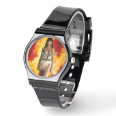 Déesse du fournaise montre (Angle)