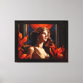 Déesse Du Soleil Art Déco Romantique Glamour (Recto)