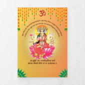 Déesse Gayatri Devi Upanayanam Modèle du programme (Page de couverture)