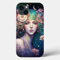Déesse Imaginaire Art Coque-Mate coque iphone