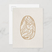 déesse intérieure 1 carte postale (Devant / Derrière)