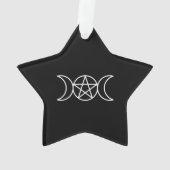 Déesse Pentacle Triple Moon (dos)