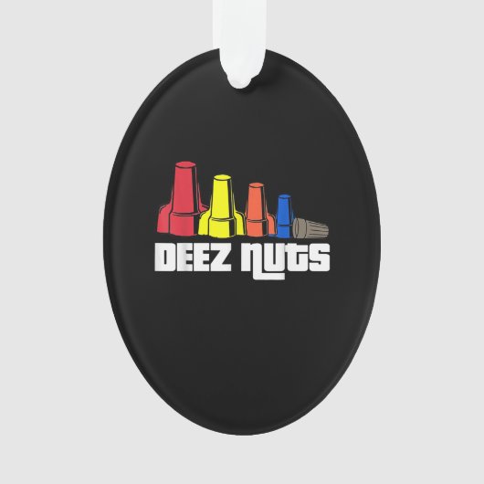 Deez Nuts Electricia Gift Ornament (voorkant)