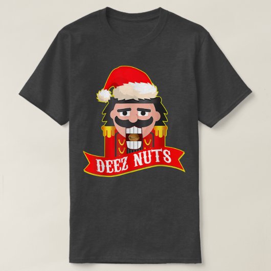 Deez Nuts Nutcracker Funny Ugly Christmas Sweat (Design devant)