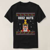 Deez Nuts Nutcracker Funny Ugly Christmas Sweat (Design devant)
