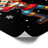 Deez Nuts Nutcracker Nut Funny Men Women Funny Chr Poster (Hoek)