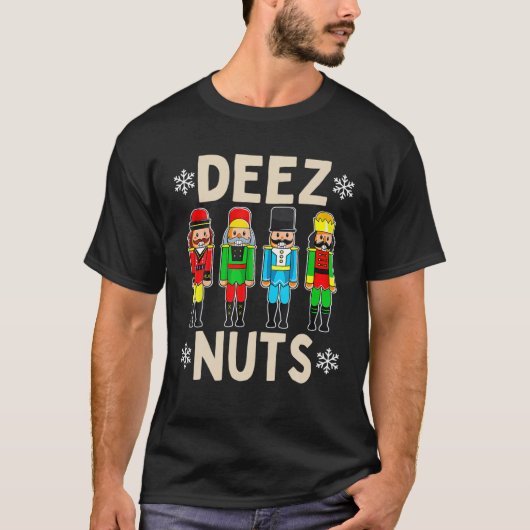Deez Nuts Nutcracker Ugly Christmas Sweat Funny (Devant)