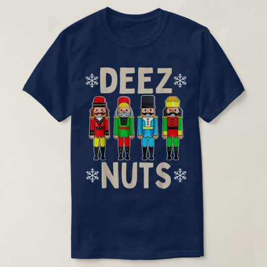 Deez Nuts Nutcracker Ugly Christmas Sweat Funny (Design devant)