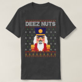 Deez Nuts Nutkraker Funny Ugly KerstSweater T-shirt (Design voorkant)