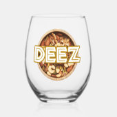 Deez Nuts Wijnglas Zonder Voet (Voorkant)