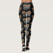 Deez Nutz Funny Illustratie Leggings (Achterkant)