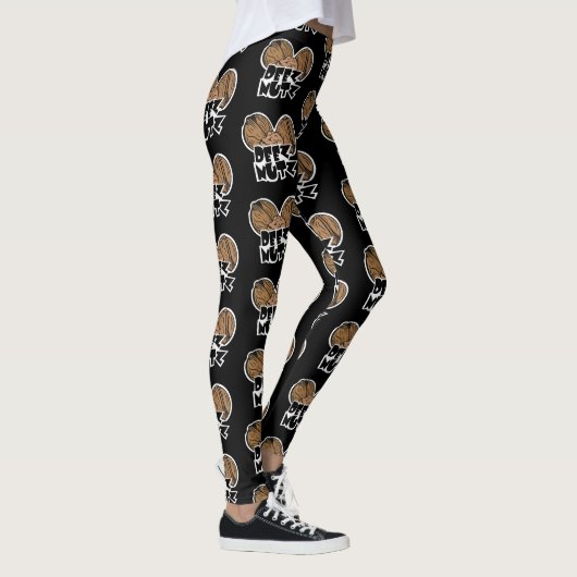 Deez Nutz Funny Illustratie Leggings (Rechts)