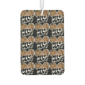 Deez Nutz Funny Illustratie Luchtverfrisser (Achterkant)