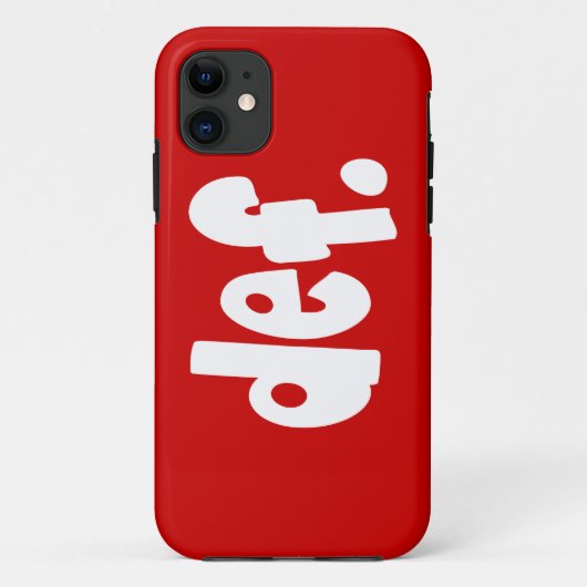 def. Case-Mate iPhone case (Achterkant)