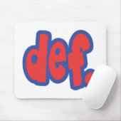 def. muismat (Met muis)