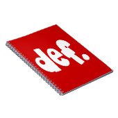 def. notitieboek (Rechterzijde)