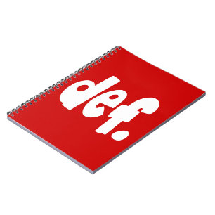 def. notitieboek