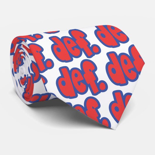 def. stropdas (Opgerold)