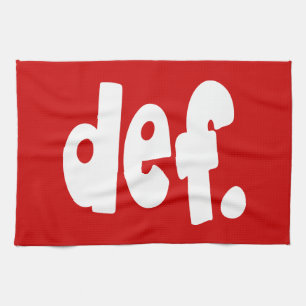 def. theedoek