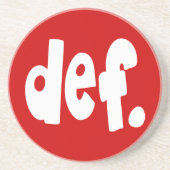 def. zandsteen onderzetter (Voorkant)