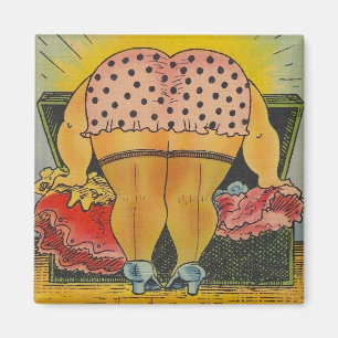 Défaites roses de magnet et noires vintages de