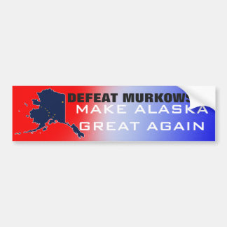 DEFEAT MURKOWSKI BUMPERSTICKER