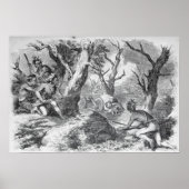 Defect van General Braddock Poster (Voorkant)