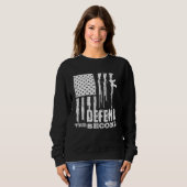 Defend The 2nd Amendment Pro Gun Apparel Trui (Voorkant volledig)