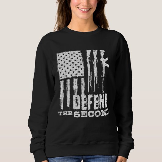 Defend The 2nd Amendment Pro Gun Apparel Trui (Voorkant)