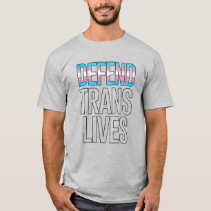 DEFEND TRANS LEVENS T-SHIRT