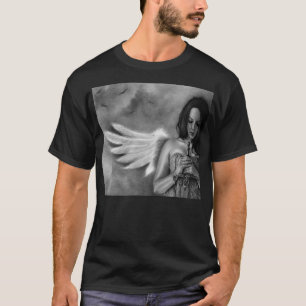 Defender Angel Girl Sword T-shirt