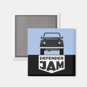 DEFENDER JAM MAGNEET (Voorkant / Achterkant)