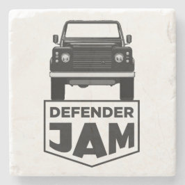 DEFENDER JAM STENEN ONDERZETTER