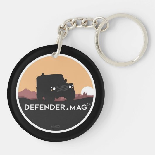 DEFENDER MAG SLEUTELHANGER (Achterkant)