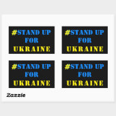 # Défendez-Vous Pour L'Ukraine Stickers drapeau Uk (Feuille)