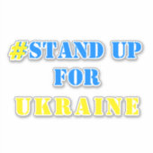 Défendre La Liberté Des Stickers Pour L'Ukraine (Devant)