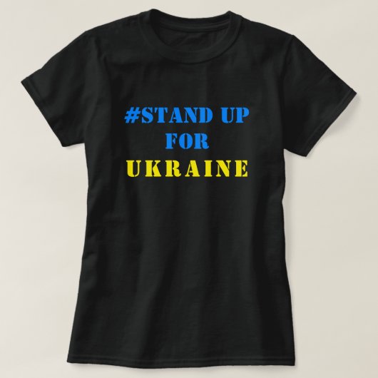 # Défendre La Liberté Des T-shirts Ukrainiens (Design devant)