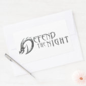 Défendre Les Stickers Logo De Nuit (Enveloppe)