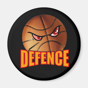 Defense Basketball Magnet Magneet