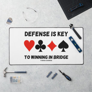 Defense Is Key To Winning in Bridge Card Suits