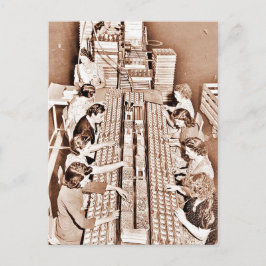 Defense Plant Assembly Line Briefkaart