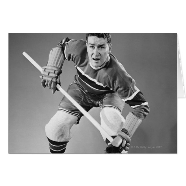 Défenseur du hockey (Devant horizontal)