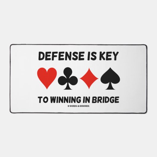 Defensie is de sleutel tot het winnen in de koffie bureaumat (Voorkant)