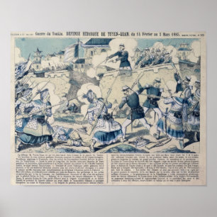 Defensie van Tuyen Quang, 14 februari 1885 Poster