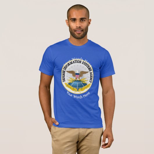 Defensieinformatiebureau DISA T-shirt (Voorkant volledig)