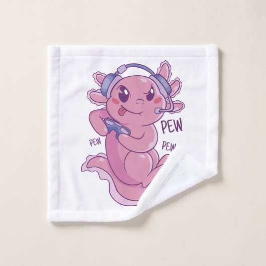 Défi de jeu Axolotl Blast (Gant de toilette)